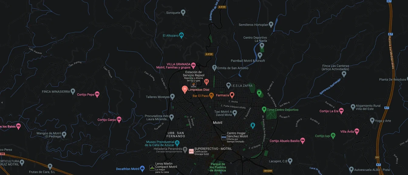 Localización de Limpiezas Díaz en Google Maps